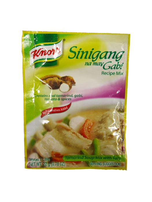 KNORR SINIGANG SA SAMPALOK W/GABI 22g